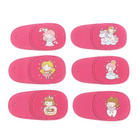 6 Øjenklapper til briller, kompatible med Amblyopi-behandling til børn og voksne [JUN]