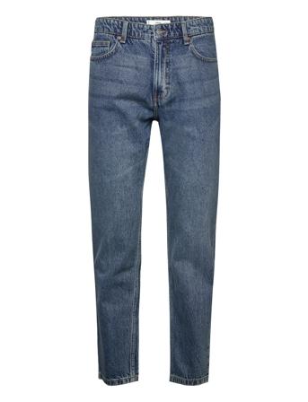 Bob Straight-Fit Jeans Jeans Blå Mango*Betinget Tilbud