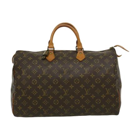 Louis Vuitton Vintage, Pre-owned Speedy 40 Bruin, Dames, Maat:ONE Size