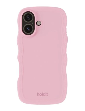 Holdit | Wavy Case Pink | IPHONE 16