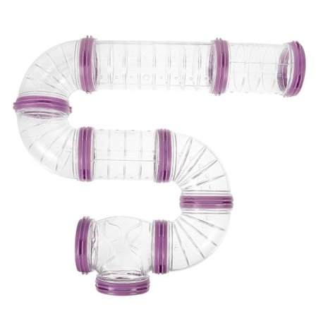 1 Sæt Hamster Rør Sæt DIY Hamster Tunnel Eventyr Ekstern Rør Hamsterbur Tilbehør