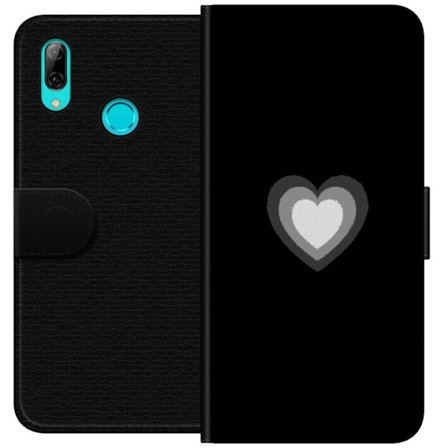 Kompatibelt Plånboksfodral till Huawei Huawei P smart 2019 Soft Glow Heart