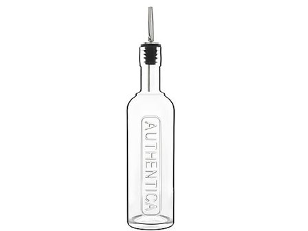 LUIGI BORMIOLI Flaske med stål skjenketut Authentica 50cl