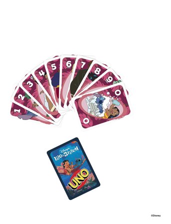 Mattel Games | Games Uno Disney’s Lilo And Stitch Card Game For Kids & Family Night | ONE SIZE