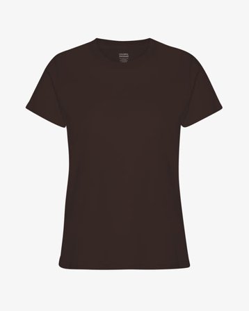 Women Light Organic Tee - Coffee Brown