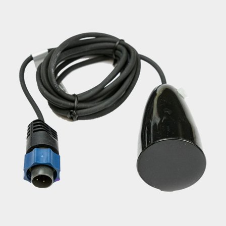 Dieptemetertransducer Lowrance PTI-WBL, ijssensor, 83/200kHz, blauwe aansluiting