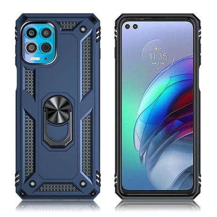 Bofink Combat Motorola Moto G100 / Edge S Etui - Blå Blue