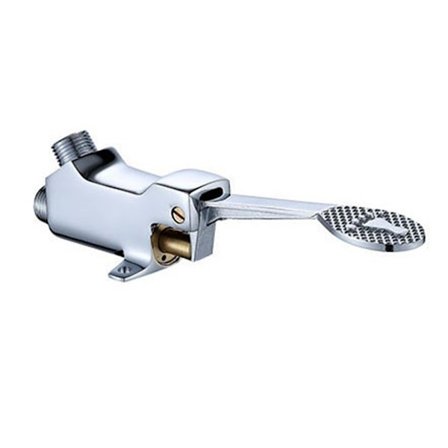 Fodpedal Vertikal Vaskarmatur Vandhane Dele Enkelt-rør Koldt Vand Vandhane Fodpedal Kontrolkontakt Køkkenudstyr