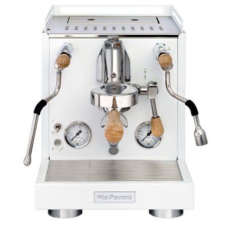 La pavoni Cellini Evolution espressokeitin, valkoinen