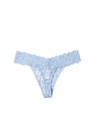 Å WOMAN Stringtrosa med spets AMBER Trosor Blå S