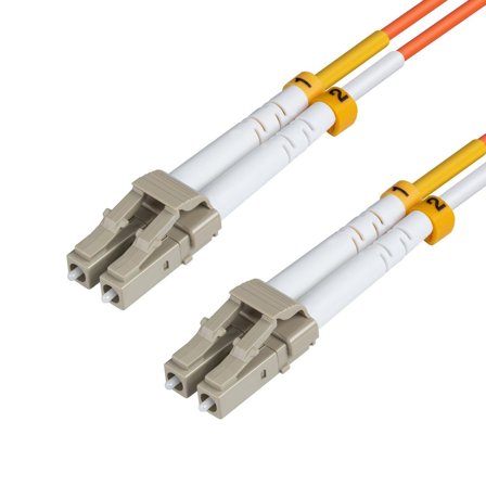 MicroConnect Nettverkskabel - LC/PC-multimodus (hann) til LC/PC-multimodus (hann) - 0.5 m - fiberoptisk - 62,5 / 125 mikroner - OM1 - halogenfri