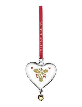 Ann-Sofi Romme Årets Julehjerte 2022 Klar Home Decoration Christmas Decoration Christmas Accessories Multi/mønstret Holmegaard