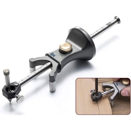 Markeringsmåler Parallell Linje Risseverktøy Multifunksjonelt Markeringsverktøy Trebearbeidingsverktøy fra YYV