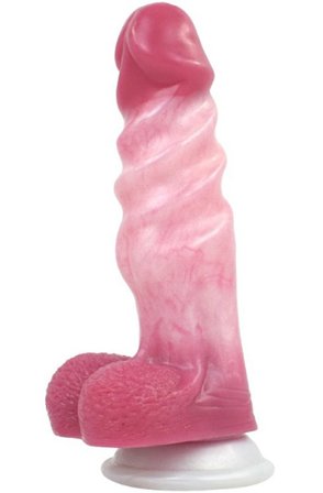 Pink Alien Surix Monster Dildo 22 cm - Woome.pl