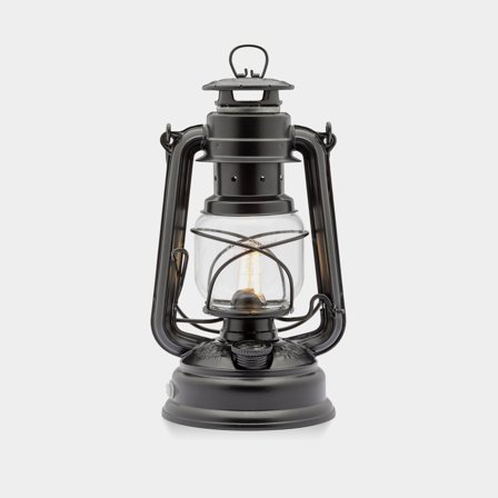 Stormlykta LED Feuerhand 276 (Baby Special) LED, 255 mm, Matt Black