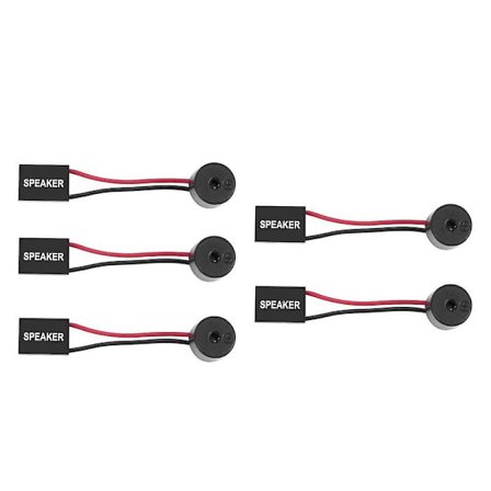 5 kpl Emolevyn Kaiutin Summeri PC Tietokoneen Emolevyn Sisäinen Piippaus Summeri Tietokoneen Korjaukseen