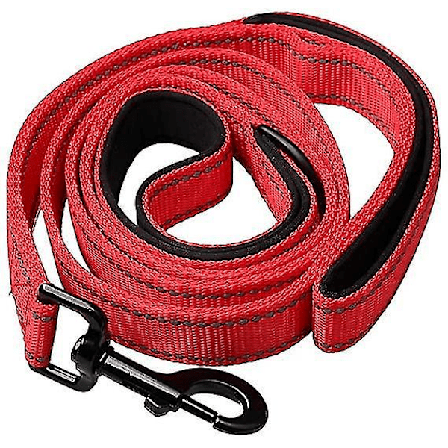 Nattreflekserende Gåsele for Hunder 1.5m Nylon Trenings Hundesele