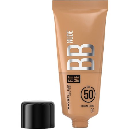 Maybelline New York Fit Me Nude BB Cream SPF 50 50, Makeup, Ansigt, Bb/cc Cream