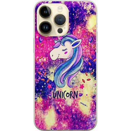 Apple Iphone 14 Pro Max Genomskinligt Skal Unicorn Enhörning