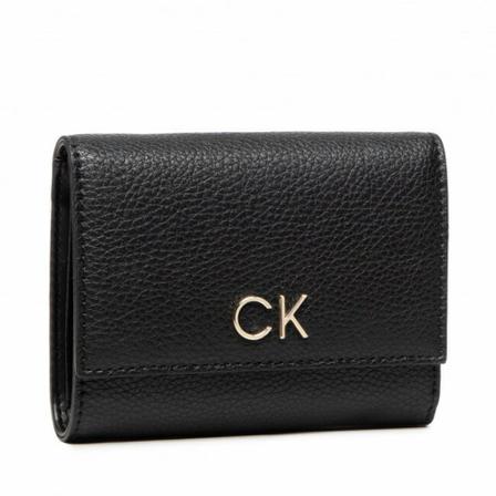 Calvin Klein Wallets & Cardholders Sort, Dame Punge og Kortholder, Størrelse: ONE Size