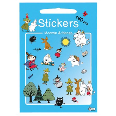 Tarrat Moomin & Friends (180 Stickers)