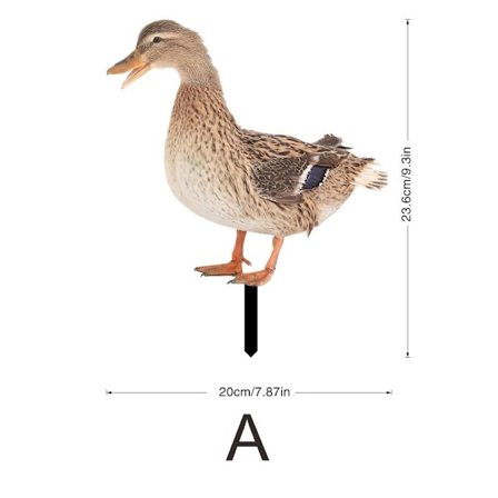 Akryl Duck Statyer Duck Sculpture A A