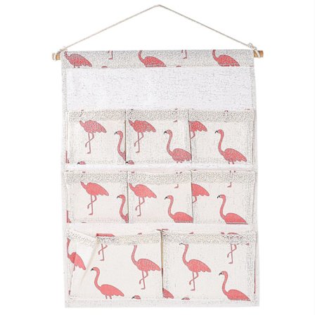 1 stk. veggpose, nyttig kreativ oppbevaringspose, sokkepose, praktisk veggpose