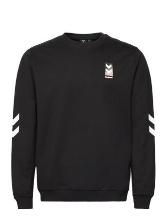 Hmllgc Jeremy Sweatshirt Sweat-shirt Genser Svart Hummel*Betinget Tilbud