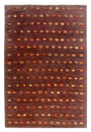 Kilim Nimbaft Rug 185X248 Dark Red/Black Wool