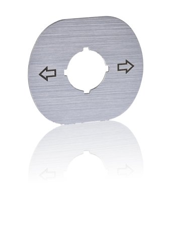 ABB MA6-1241 Skylt till joystick, höger/vänster, Skyltar