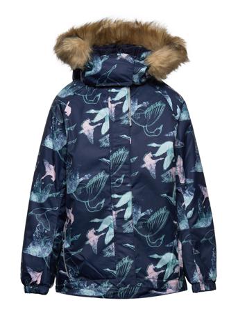 Kids' Winter Jacket Kiela Outerwear Shell Clothing Shell Jacket Multi/mønstret Reima