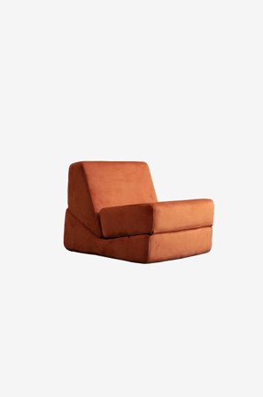 Hanah Home - 1-seters sovesofa Origami - Orange - Sovesofaer - Fra Homeroom