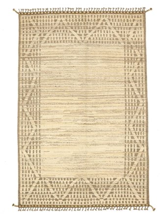 Berber Style Rug Modern (Wool, Afghanistan)