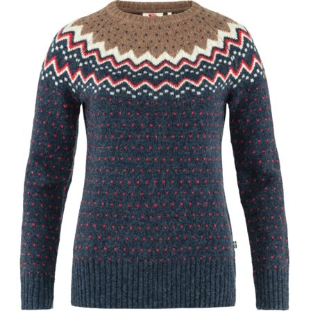 Fjällräven Övik Knit Pull S - female - Navy/Bleu - Pulls & knitwear