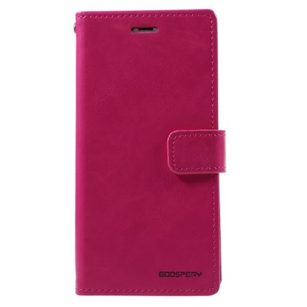 MERCURY GOOSPERY Blue Moon Wallet Cover for iPhone X - Rose
