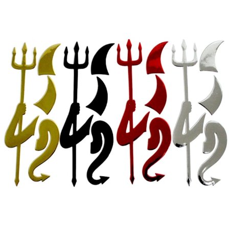 4 st 3D Bilsticker Imp Bilsticker Personlig Bilsticker Vatten