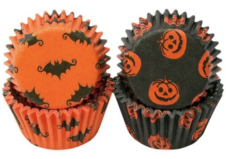 CACAS Muffinsform Halloween Mini 100stk
