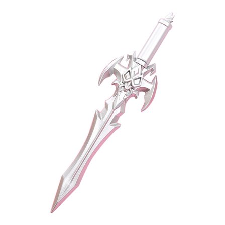 Novelty Sword Gel Pens Black Ink Pen Nål Nib Påfyllningsbar roliga skrivpennor