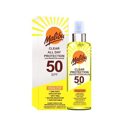 Malibu Clear Protection Spray SPF50 250ml