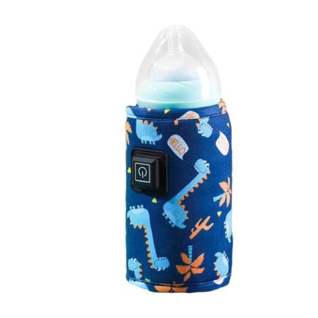 Usb Tecknad Nappflaskvärmare Cover Baby