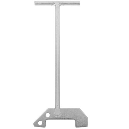 Avfallskvern-nøkkel i metall for kjøkkenvask