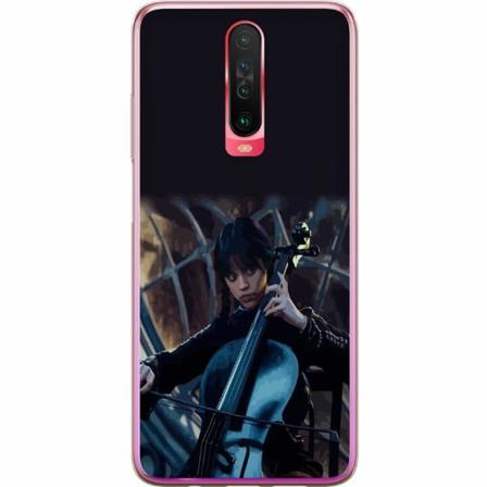 Xiaomi Redmi K30 Genomskinligt Skal Wednesday Addams