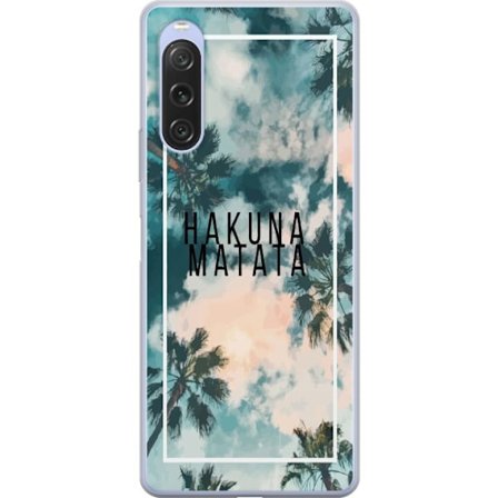 Kompatibelt Mobilskal till Sony Xperia 10 V Hakuna Matata
