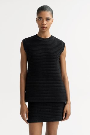 Soft Goat - Vest - M - Black