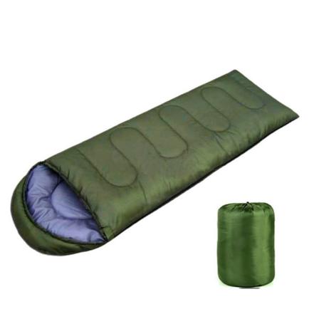 Kompressionssovsäck Bärbar Lätt Vattentät Väska Army Green