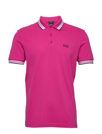 Paddy Polos Short-sleeved Rosa BOSS