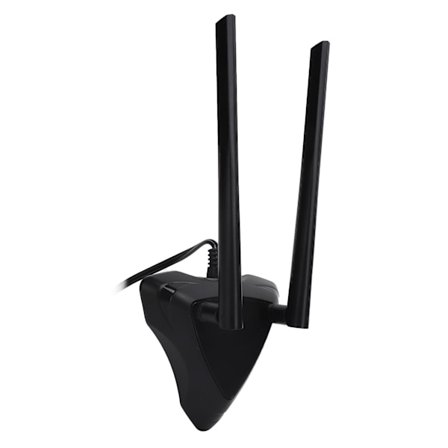 WiFi-antenne dobbeltbånd 2,4 GHz 5 GHz 6DBI med 1,2 meter kabel til trådløs router netværkskort