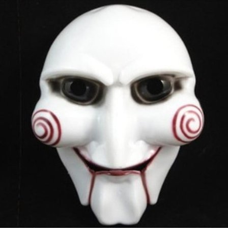 Saw Puppet Jigsaw Mask Cosplay Skrämmande Fancy Dress Party Prop