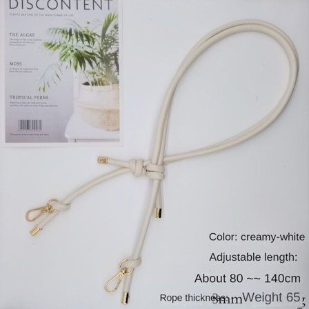 Handväska Bälte Handväska Strap OFF WHITE