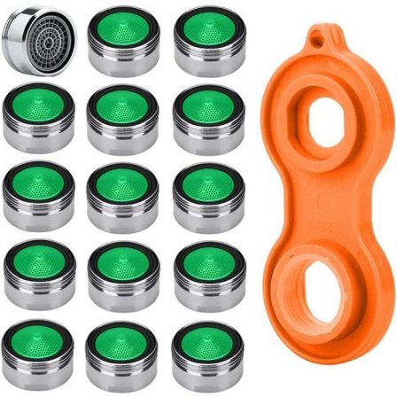 Skumkran vattenbesparande anordning 15st M24 spets hög kvalitet